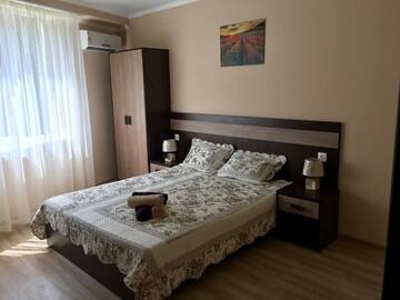 Фото номера Двухместный номер с 1 кроватью или 2 отдельными кроватями + дополнительной кроватью Мини-отель Мини-отель «Panna-Cotta» г. Туапсе 6